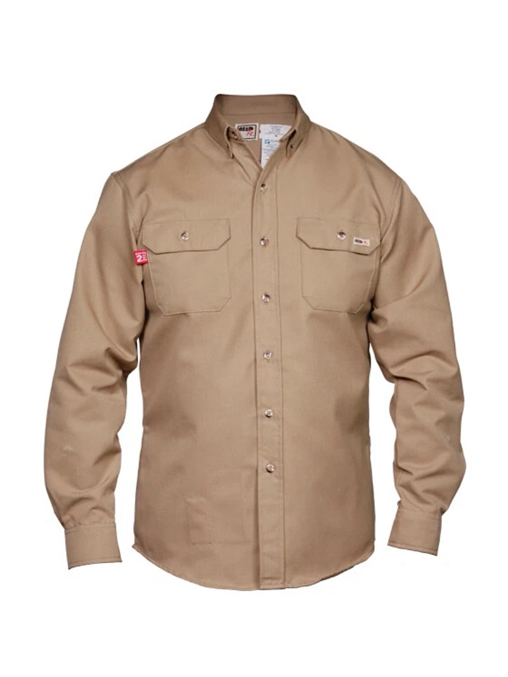 NWOT Reed FR Flame Resistant Work Shirt GlenGuard Industrial Uniform CAT2 XL